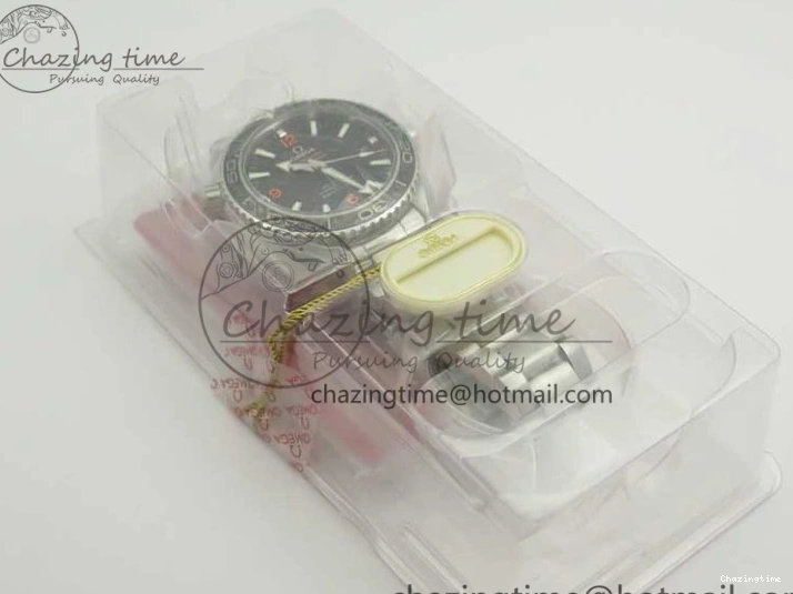 0110 Planet Ocean Professional Ceramic Bezel 42mm 1:1 VSF Best Edition Orange Markers A8500 Super Clone (2 Straps) Comfortable 8053